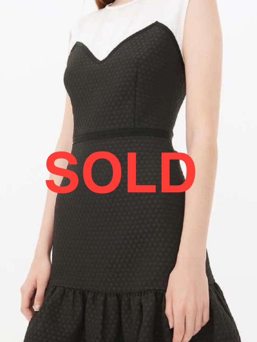Sandro Black Dress